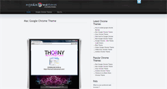 Desktop Screenshot of mychromethemes.com